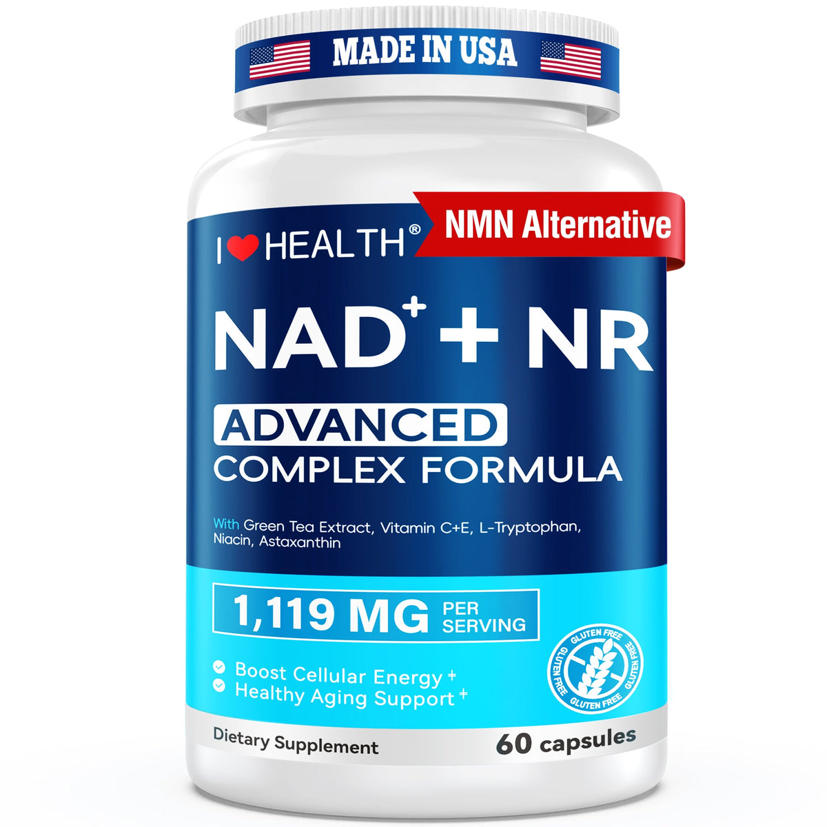 NAD+ 300mg with NR & Astaxanthin