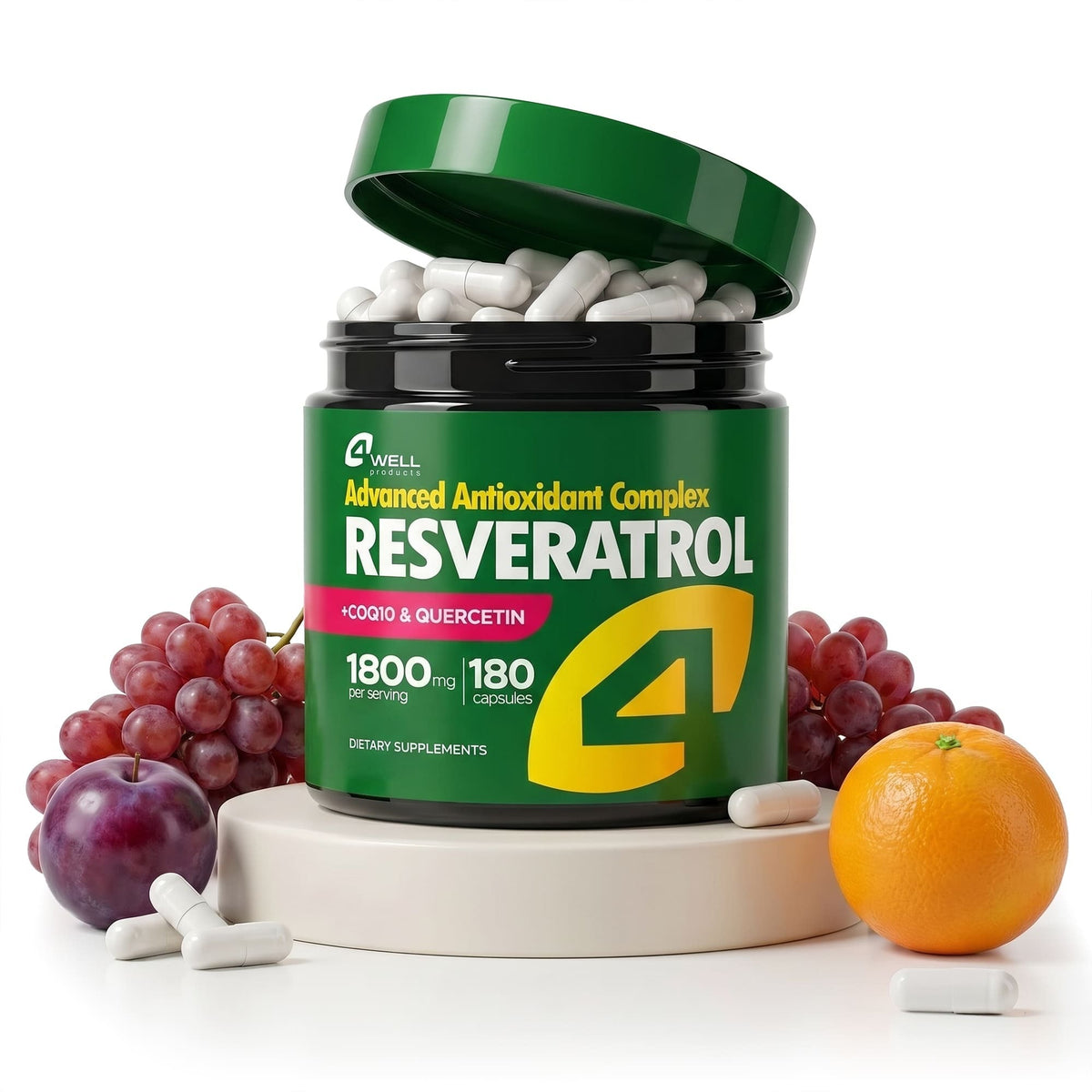 Resveratrol 1800mg Complex