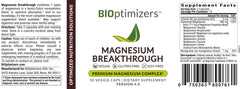 BIO OPTIMIZERS MAGNESIUM BREAKTHROUGH (60 capsules)