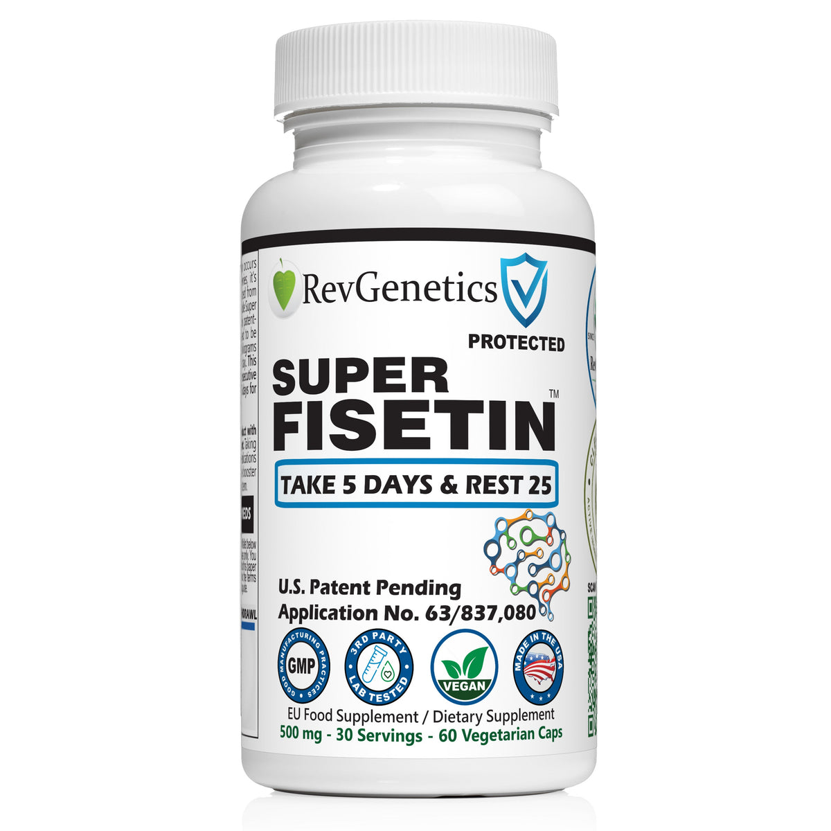 Super Fisetin 500mg (Senolytic)